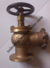 Trung Quốc 2 1/2 "JIS biển đồng góc van lửa / van máy bơm DN65 nhà cung cấp