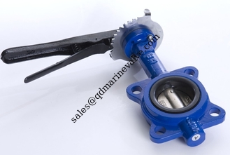 Trung Quốc JIS F7480 thủy sản Sắt đúc Ventil bướm Vụ đệm wafer Loại Kích thước:DN40-DN350 nhà cung cấp
