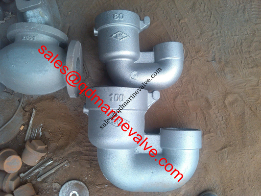Thép đúc Goose Neck Air Pipe Heads JIS F3012 5K,10K nhà cung cấp