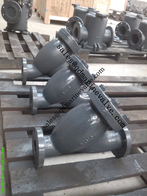 JIS F7220 Máy lọc Y bằng sắt đúc để sử dụng trên biển nhà cung cấp