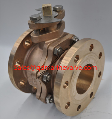 DIN tiêu chuẩn Bronze vật liệu van quả bóng, loại vòm.BC6 vật liệu nhà cung cấp